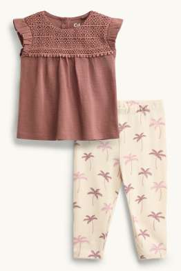 Palme - Baby-Outfit - 2 teilig