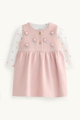 Bloemetje - baby-outfit - 2-delig