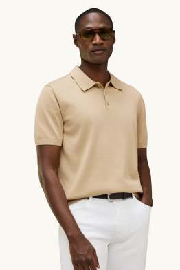 Strick-Poloshirt - Regular Fit