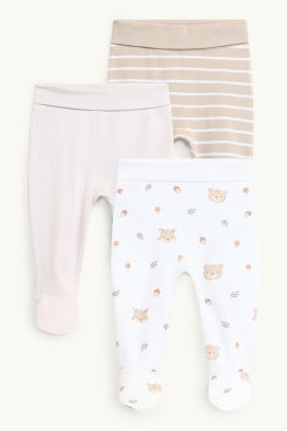 Multipack 3er - Fuchs und Bärchen - Baby-Pyjamahose