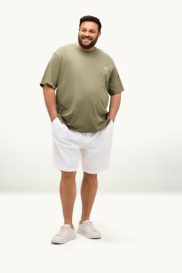 Short - lin mélangé