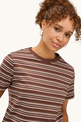 T-Shirt - Regular Fit - gestreift