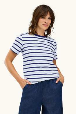 T-Shirt - Regular Fit - gestreift
