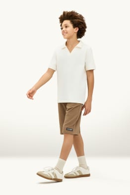 Bermuda shorts - textured