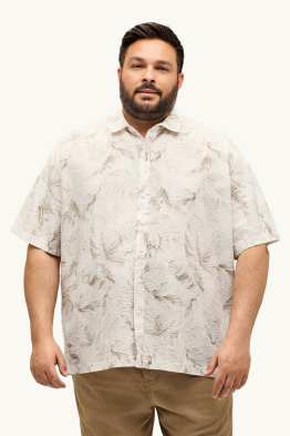 Hemd - Regular Fit - strukturiert - gemustert