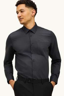 Business-overhemd - regular fit - kent - gemakkelijk te strijken