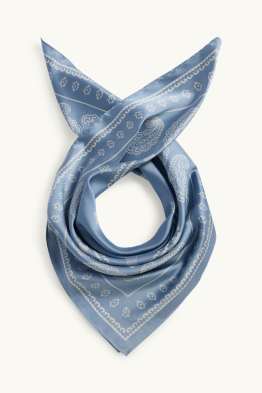 Foulard en satin - à motif