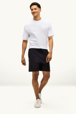 Short en molleton - texturé