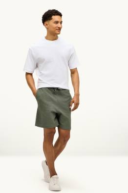 Short en molleton - texturé
