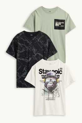 Multipack 3er - Gorilla - Kurzarmshirt