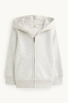 Sweatvest met capuchon