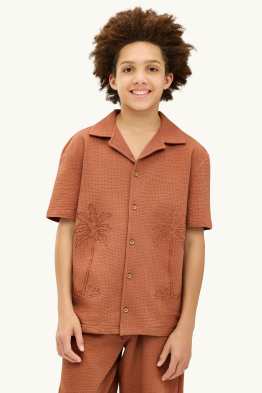 Palmera - camisa - texturat