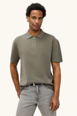 Strick-Poloshirt - Regular Fit
