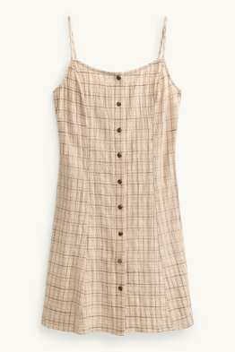 Fit & flare-jurk - geruit