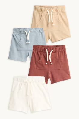 Multipack of 4 - baby shorts