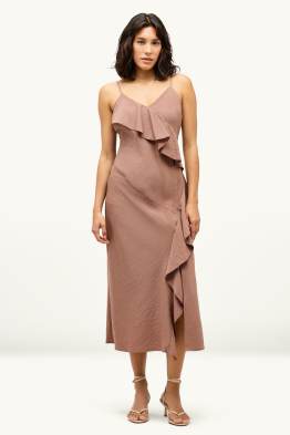 Rochie fit & flare cu decolteu în V