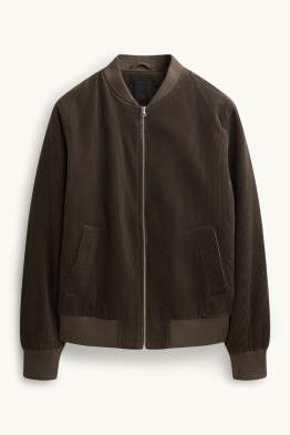 Corduroy bomber jacket