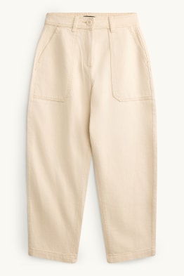 Barrel Jeans - High Waist