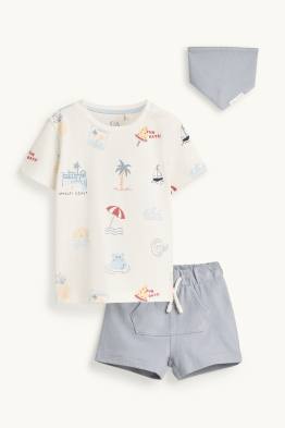 Estiu - conjunt per a nadó - 3 peces