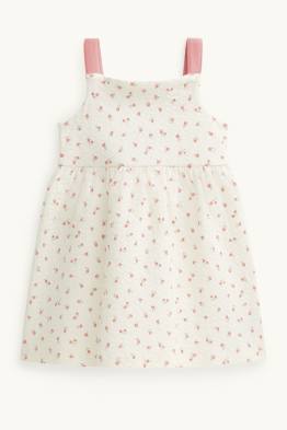 Floretes - vestit per a nadó - texturat