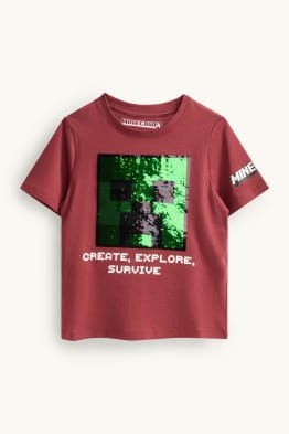 Minecraft - Kurzarmshirt - Glanz-Effekt