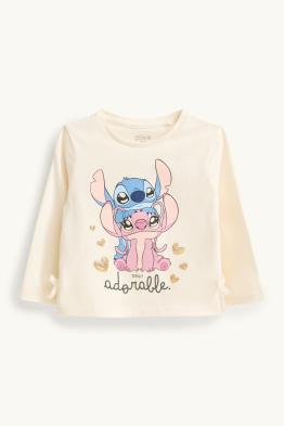 Lilo & Stitch - haut à manches longues - effet brillant