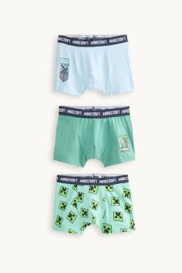 Multipack 3er - Minecraft - Boxershorts