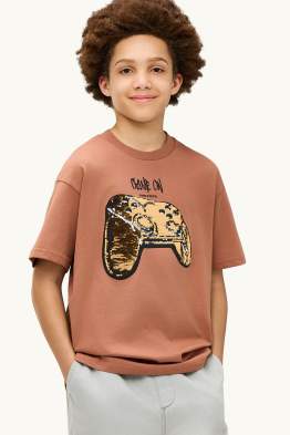 Gamingcontroller - T-shirt - glanseffect