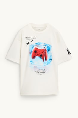 Gaming-Controller - Kurzarmshirt