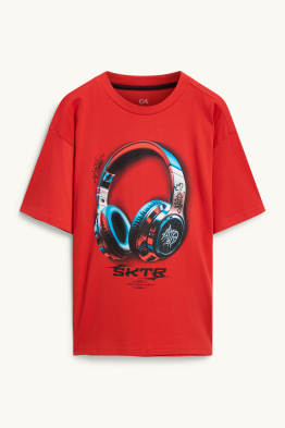 Kopfhörer - Kurzarmshirt