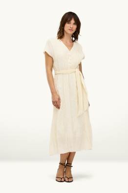 V-neck dress