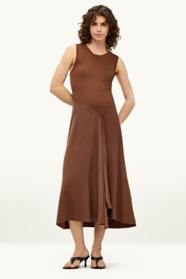 Vestito fit & flare - misto viscosa