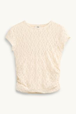 T-Shirt - Slim Fit - Mesh