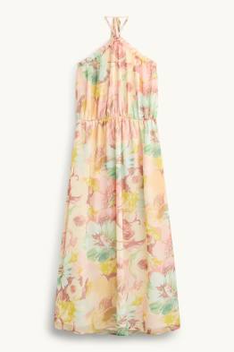 Rochie din șifon - straight fit - cu flori