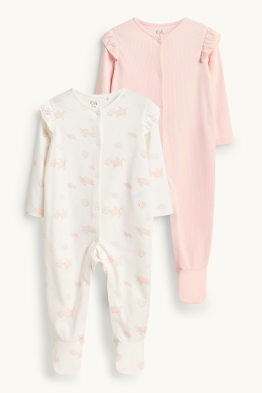 Lot de 2 - tortue - pyjama bébé