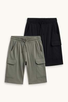 Multipack 2 perechi - pantaloni scurți trening