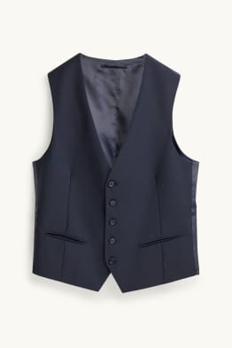 Weste - Regular Fit - Flex - Woll-Mix 