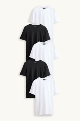 Multipack of 5 - T-shirt - regular fit