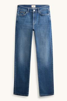 Straight Jeans - Mid Waist - LYCRA®