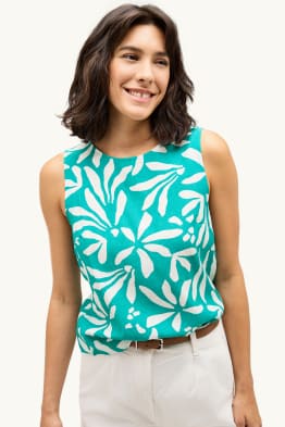 Blousetop - met patroon