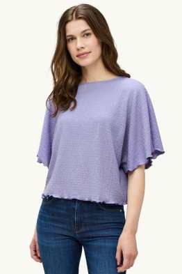 T-Shirt - Regular Fit - gesmokt