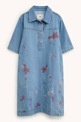 Robe-T-shirt - à fleurs