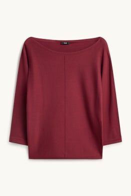 Feinstrick-Pullover