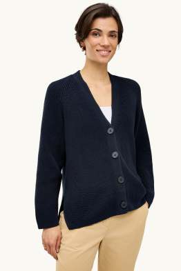 Cardigan - ribbed