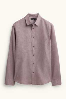Camisa - regular fit - Kent - texturada