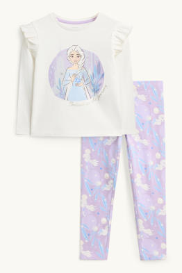 Frozen - pijama - 2 peces - efecte brillant