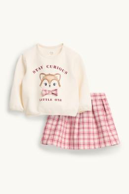 Vosje - baby-outfit - 2-delig