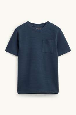 T-shirt - finition texturée