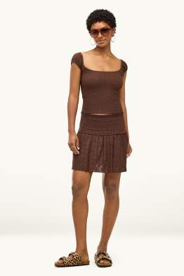 Rock - Broderie Anglaise