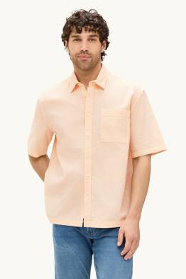 Chemise - relaxed fit - col kent